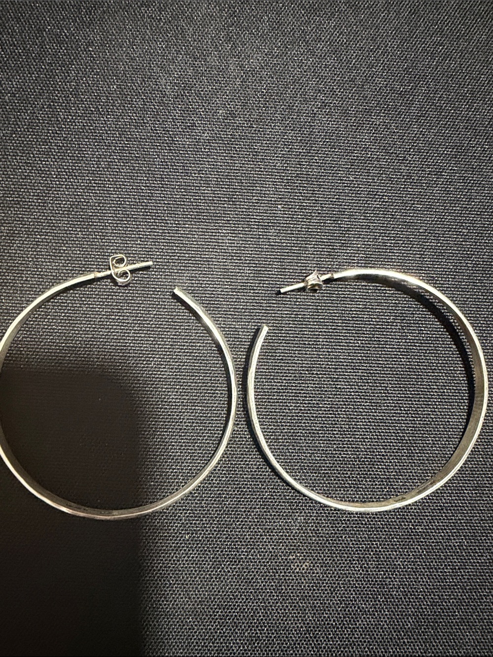 Mexican Sterling Silver 925 Hoop Earrings - Classic Silver Hoops